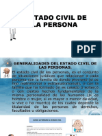 Estado Civil de La Persona Julieta