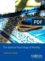 The Spiritual Psychology of Worship