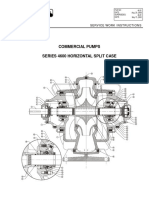 Commercial Pumps Series 4600 Horizontal Split Case: Service Work Instructions