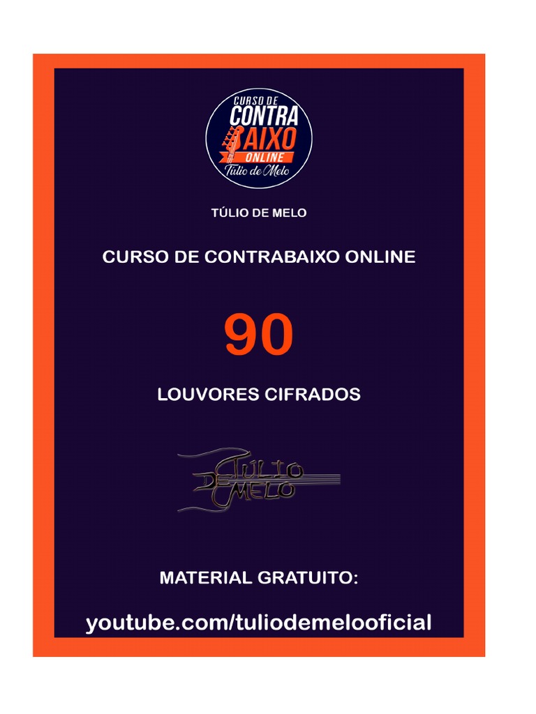90 Louvores Cifrados, PDF, Jesus