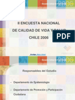 II Encuesta de Calidad de Vida y Salud 2006