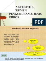 Materi 2 - Karakteristik Instrumen Pengukuran & Jenis Error