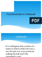 Fundamentals of Volleyball