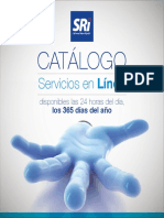 Catalogo Sevicios en Linea