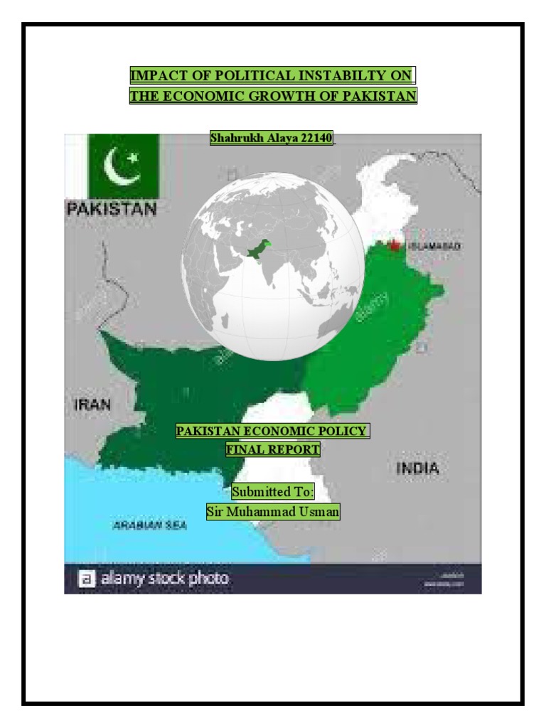 Shahrukh - Alaya - 22140 - IMPACT OF POLITICAL - INSTABILITY - ON ...