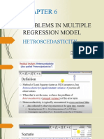 Chapter 6.3-Problems in Multiple Regression Model (Hetroscedasticity)