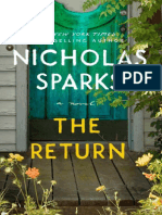 'The Return' by Nicholas Sparks
