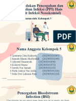 Tugas Tindakan Pencegahan Dan Pengendalian Infeksi (PPI) Hais - Kelompok 5