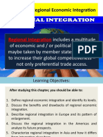 Chapter 3 Regional Economic Integration