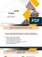 Sesi 5 Siklus Kebijakan Publik-2021