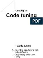 Code Tuning