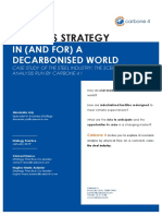 Business Strategy: in (And For) A Decarbonised World