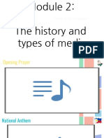 Module 2 History and Types of Media (Autosaved)