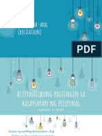 Alternatibong Pagtingin Sa Kasaysayan NG Pilipinas