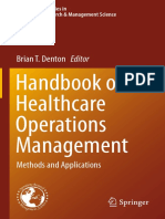 2013 Book HandbookOfHealthcareOperations