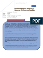 Experiencia de Aprendizaje 2 - (5° y 6°)