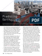 Predicting Earthquakes: Random