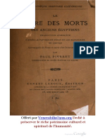 Le Livre Des Morts Des Anciens Egyptiens