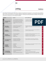 Syllabus Financial Accounting