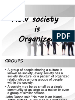 Society Organized