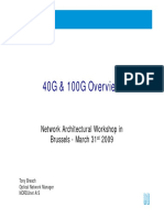 40G and 100G Overview - Network Architectural Workshop Brussels