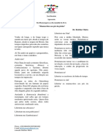 Manuscritos Aos Pés Da Prisão