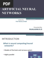 Artificial Neural Networks