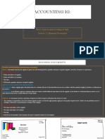 Accounting IG Section 2.2 Business Documents