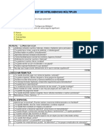 Test Inteligencias Multiples