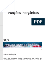 Funções Inorgânicas II