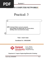 Practical: 3: 2ceit503 Computer Networks