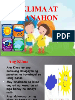 Aralin 1.3 (Klima at Panahon Ng Pilipinas