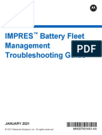 Impres Battery Fleet Management Troubleshooting Guide: JANUARY 2021