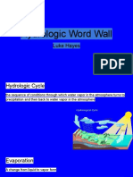 Hydrologic Word Wall