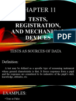 Tests and Devices
