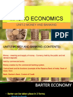 Unit-2 - Money and Banking