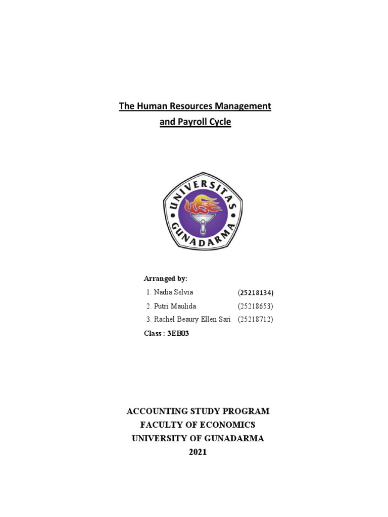 Group 7 - 3eb03 - The Human Resources Management and Payroll Cycle ...