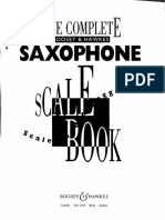 The Complete Saxophone Scale Book- 