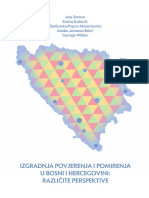 Finalna verzija knjige Izgradnja povjerenja i pomirenja u BiH