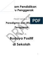 1.4. Modul CGP - Budaya Positif di Sekolah