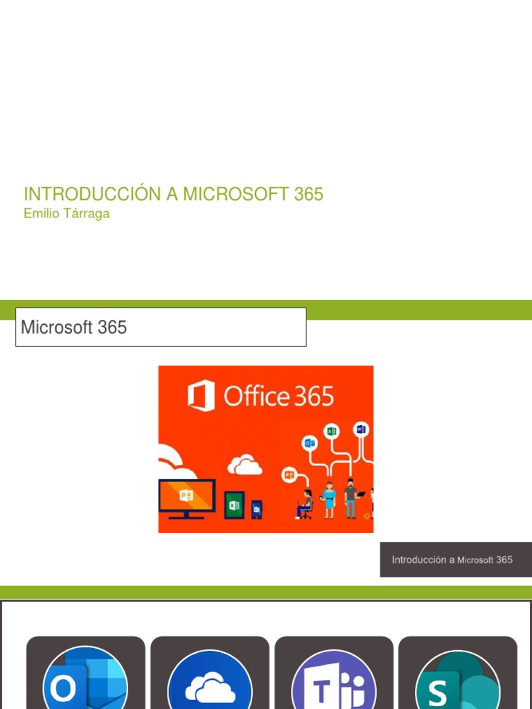 Introducción a Microsoft 365 | PDF | Microsoft | Ciencias de la Computación