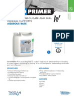 Primer To Consolidate and Seal Mineral Supports: Aqueous Base