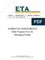 PA L4 - SP5 - Summative Assessments