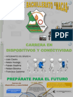Presentacion Carrera Dispositivos y Conectividad Grupo 4