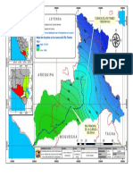 Mapa de Isoyetas de la Cuenca del Río Tambo