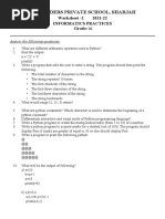 Grade 11 - WS 2-Python