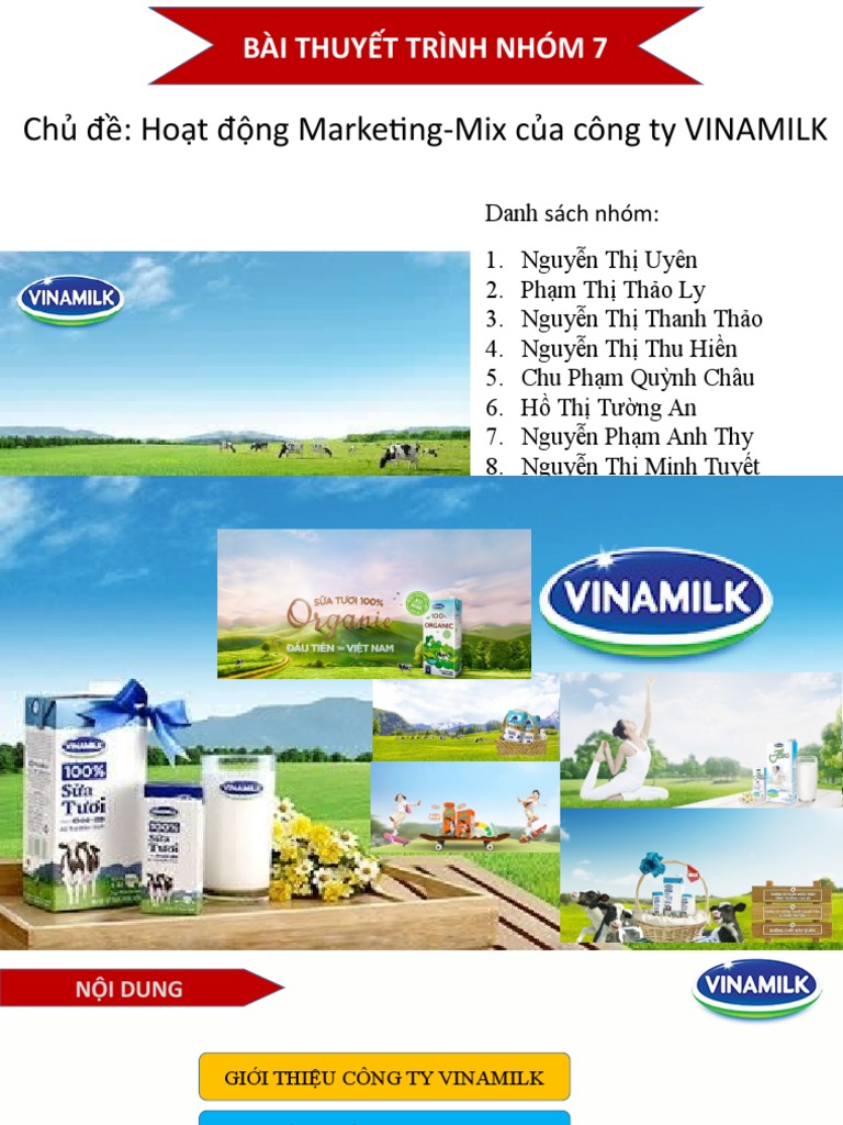 Marketing Mix Vinamilk | PDF