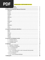 Apostila - Introdução a Fertilidade do Solo, 2011, 22p