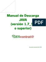 Manual de Descarga Java