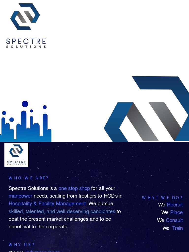 Spectre Solutions: Top Bangalore Recruitment Agency | PDF | Food And ...